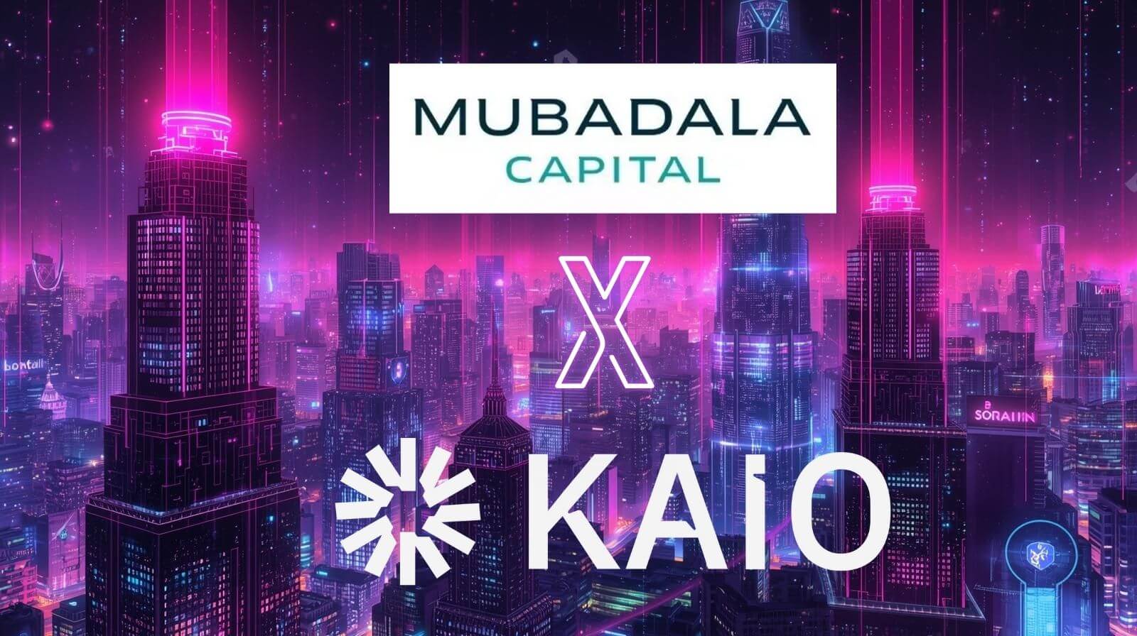 mubadala partners with kaio